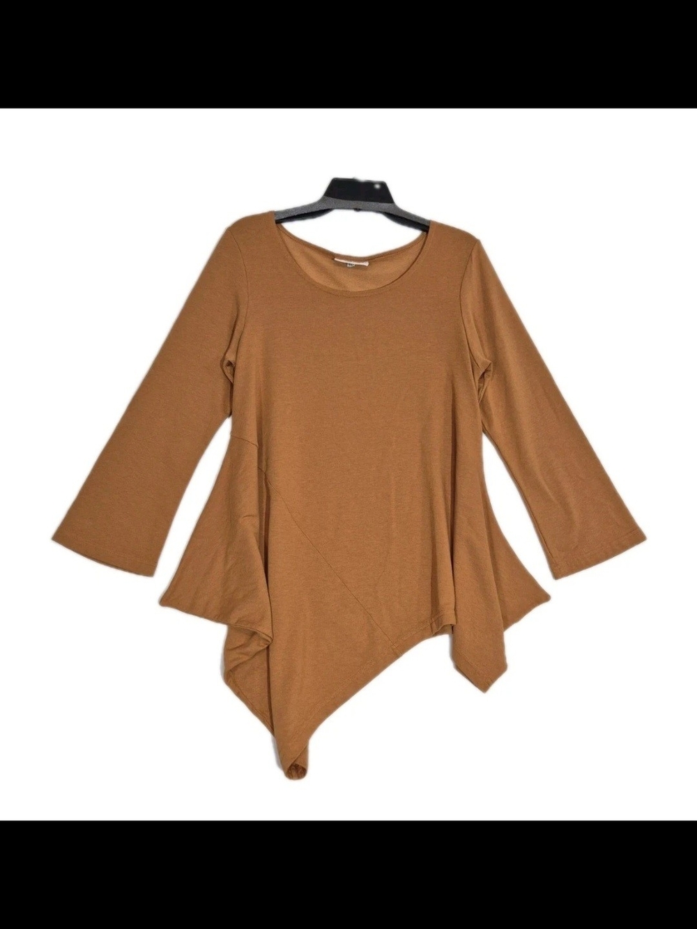 Bryn Walker Women's Size XXS Nutmeg Deca Oversized Asymmetric Hem Tunic Top 44